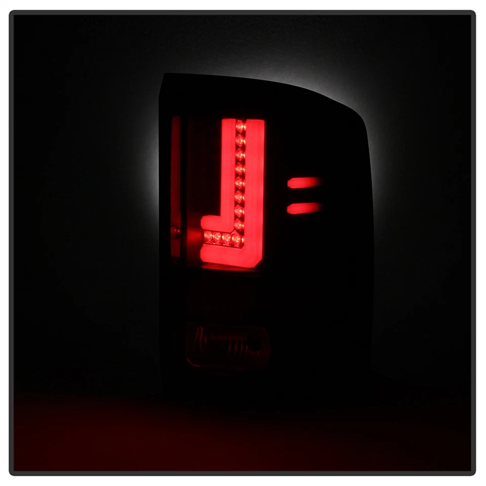 Spyder Auto 5083777 Light Bar Style LED Tail Light Set For 16-19 GMC Sierra HD Foto 3 de 4