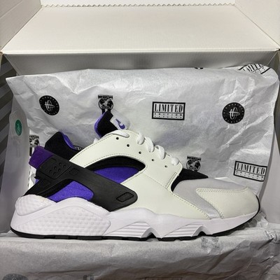Nike Air Huarache OG Men s Sz 13 DS White black Hyper Grape Purple 2022 Retro