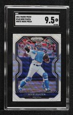 2021 Panini Prizm Tier II White Wave Mike Piazza #160 SGC 9.5 Mint+ HOF 1ef4