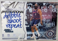 James Harden NBA Card - Inspirational Insert - Topps Chrome 2025/26 - #IP-17