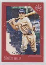 2020 Panini Diamond Kings Red Frame Charlie Keller #25 07rd