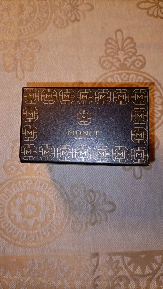 Monet, flexibles Armband, Armreif, Rot, Gold, Modeschmuck, gestempelt  - Bild 3 von 4