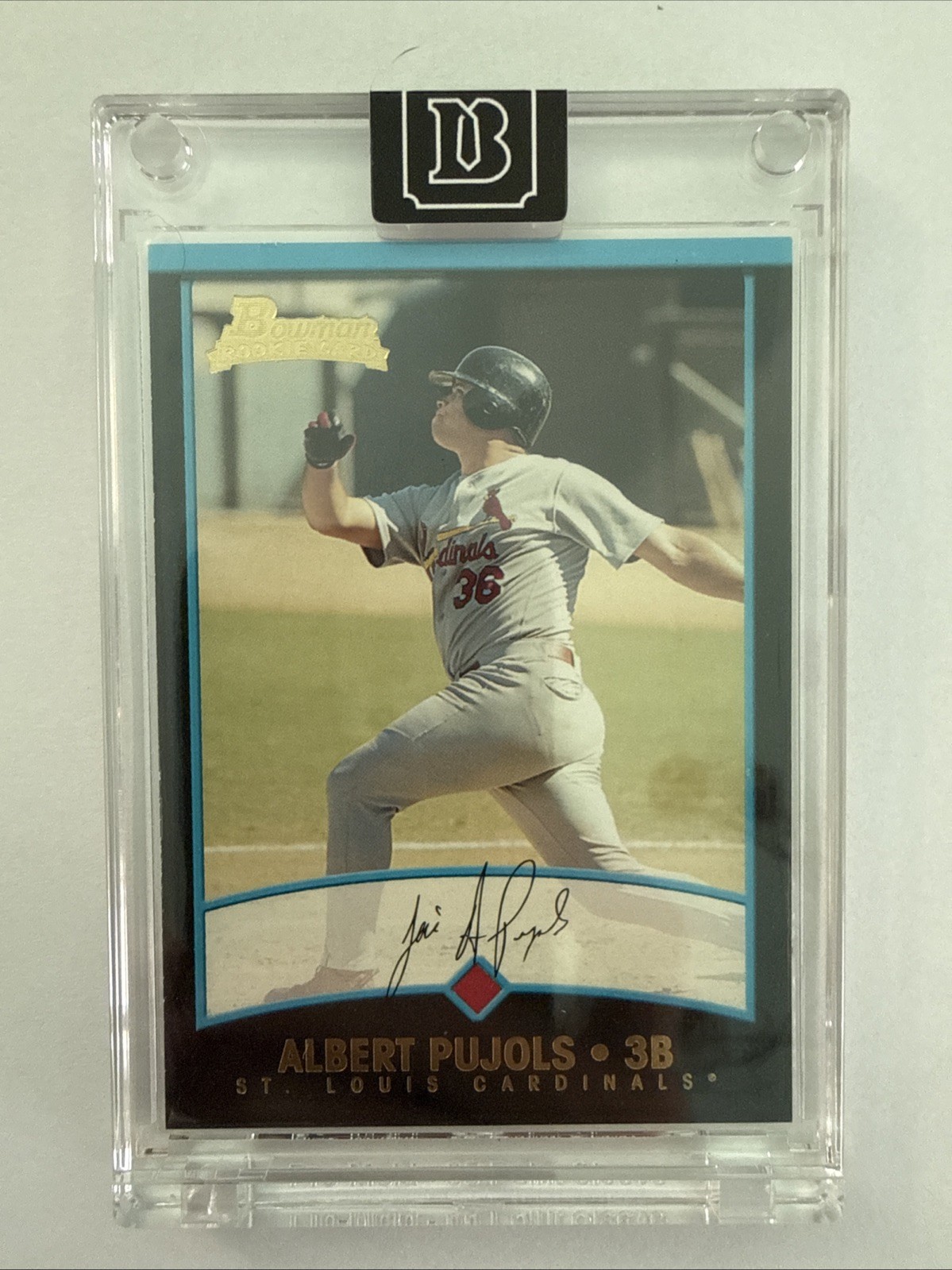 2001 Bowman Albert Pujols #264 (RC) St. Louis Cardinals Rookie Card