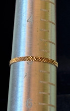 Vintage 14k gold thin gold band size 5