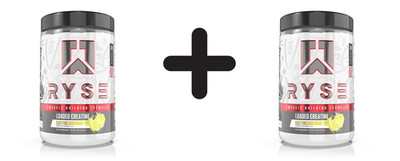 2 x RYSE Loaded Creatine, Electric Lemonade - 435g (103,39 EUR/kg)