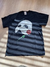 Vintage 1986 Phantom Of The Opera Fruit Of The Loom T-Shirt Size M H49