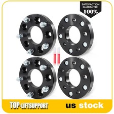 4x 1 5x5 To 5x5.5 Wheel Adapters 12x20 For Jeep Chevy Gmc 5x127 To 5x139.7