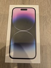 Original BOX for Apple iPhone 14 Pro with Sticker  Manual Deep Purple EMPTY Box