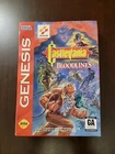 Castlevania: Bloodlines - Konami for Sega Genesis - Complete In Box - Authentic