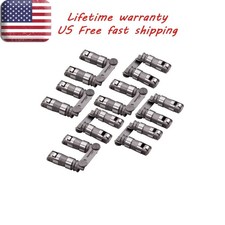 16 Pcs Hydraulic Roller Lifter Link Bar Set For Ford Sbf Small Block 260 289