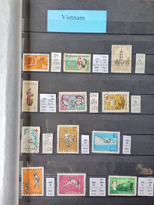 Briefmarken Sammlung Übersee 8.2 Südostasien Vietnam gestempelt Michel 481,90  !