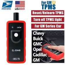 For GM Vehicle TPMS Reset Tool 315/433MHZ Relearn Tool Auto Tire Pressure Sensor