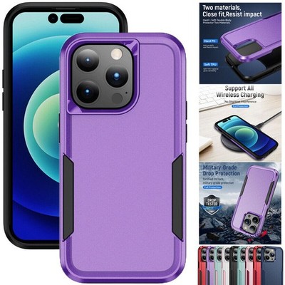 For iPhone 17 16 15 14 13 12 11 Pro Max 8 Plus Shockproof Heavy Duty Case Cover/