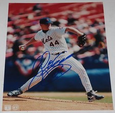 JASON ISRINGHAUSEN SIGNED 8X10 PHOTO AUTOGRAPH NEW YORK METS CARDINALS MLB COA 