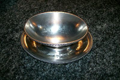 GORHAM SILVER SOLDERIED SAUCEBOAT! HEAVY, COMMERCIAL 015152