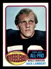 1976 Topps Football #220 Jack Lambert EX/MT