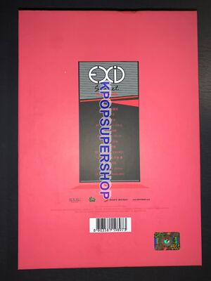 EXID 1st Studio Album Street CD Great 80 PG Photobook No Photocard