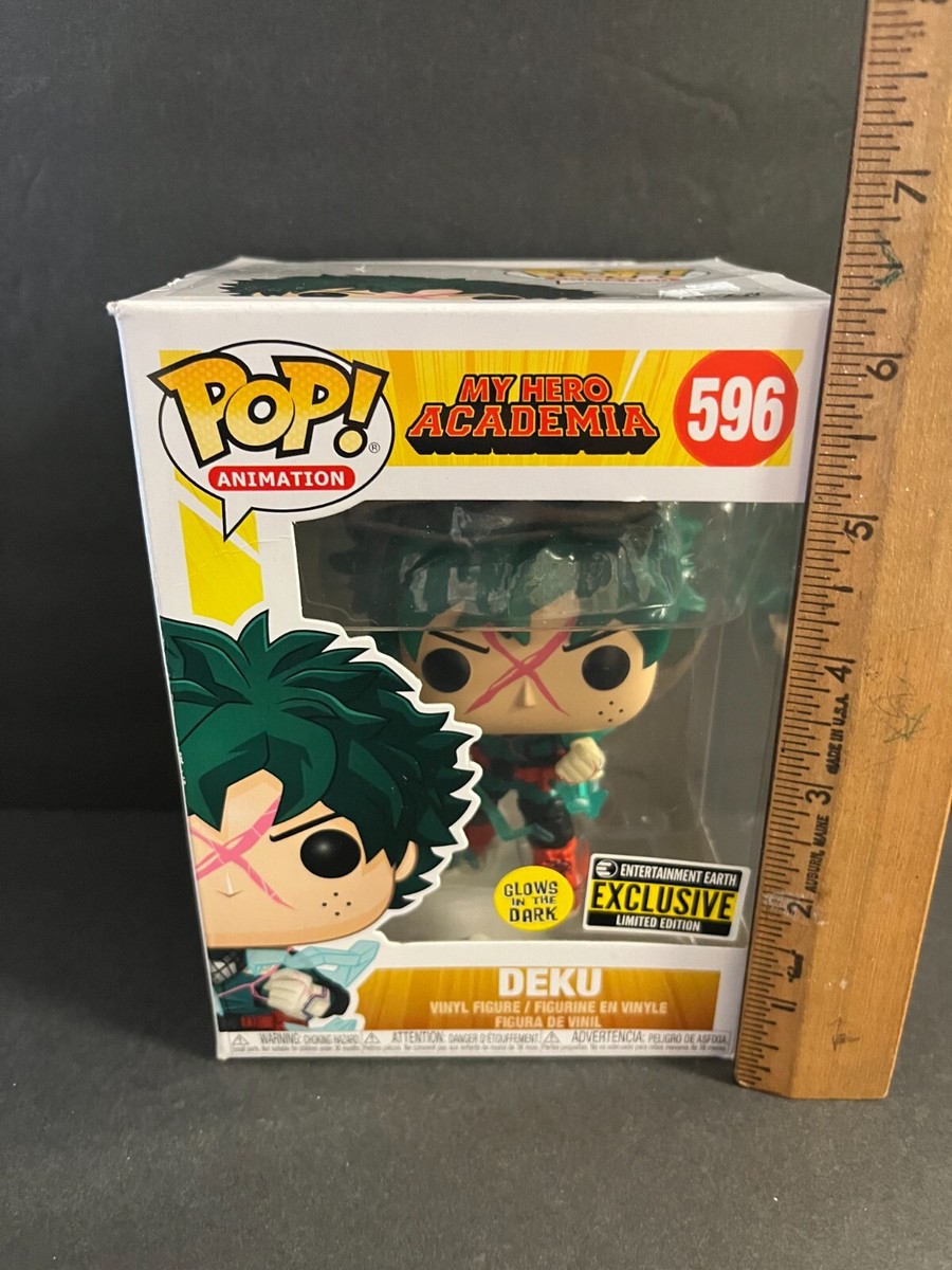 FUNKO POP MY HERO ACADEMIA DEKU 596 GLOW IN THE DARK FIGURE IN BOX