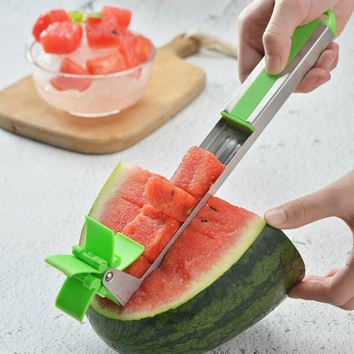 WATERMELON SLICING TOOL - WINDMILL SHAPE CUTTER SLICER FOR CUTTING WATERMELONS - Bild 1 von 3