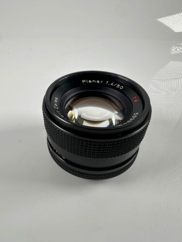 Contax Carl Zeiss T* Planar 50mm F1.4 AEJ MF Lens C/Y Mount