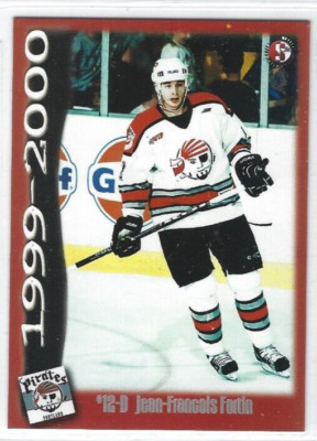 1999-00 Portland Pirates (AHL) Jean-Francois Fortin