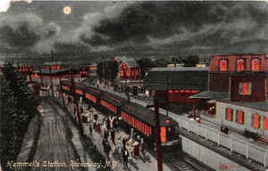D91-Rockaway-New-York-NY-Postcard-Railroad-Depot-1913-Hammel-039-s-Station-14