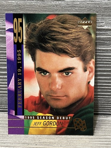 1995 Upper Deck Jeff Gordon #246 Vintage NASCAR Racing Card