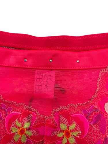 Bras N Things Vamp Steeling Hearts High Waist Brief Pink NWT Size 8 - Picture 2 of 8