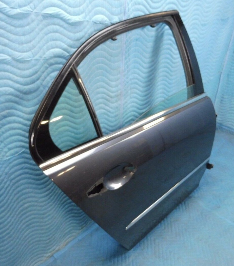 Acura RL Rear Passenger Door W/ Glass Graphite: NH658P 2005-2008