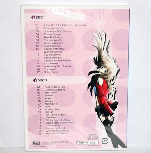 Nueva Banda Sonora Sellada RARA 2CD Your Memories Off Girl Estilo No A Venta - Imagen 2 de 2
