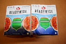 Ready Wise Still Lake 2.5-Serving Dried Lasagna Hiking Meals (2 Pack) #BIN R19