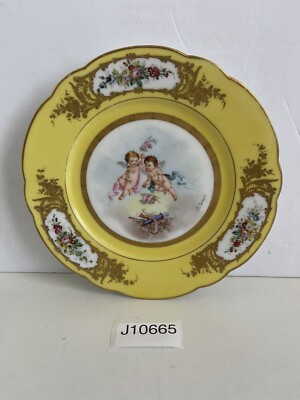 B & B C CHINA PLATE D. SAUREROS VINTAGE 