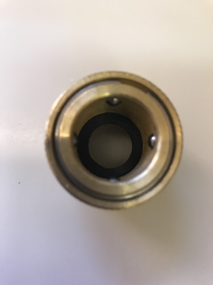 JZK 4 raccordi in ottone da 3/4 3/4 per tubi flessibili, connettore per tubo da giardino per rubinetto esterno, raccordi per rubinetto da giardino per tubo flessibile