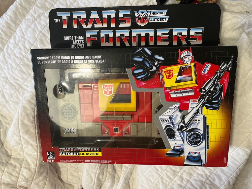 Hasbro Transformers G1 Autobot Blaster Action Figure