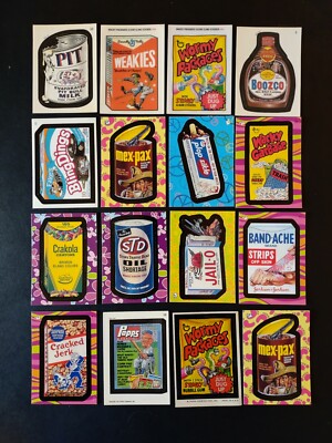 Vintage, Mixed Lot Of 16, Wacky Pack Cards, 90s-2000s, Topps | eBay