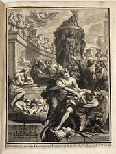 SUETONII TRANQUILLI Opera & in illa commentarius SAMUELIS PITISCI boxes. Antique