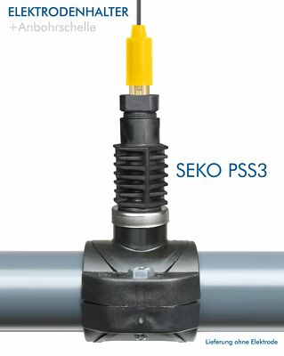 SEKO PSS3 Elektrodenhalter G1/2'' für 12mm Elektrode Sensor PH/REDOX/CHLOR Pool 
