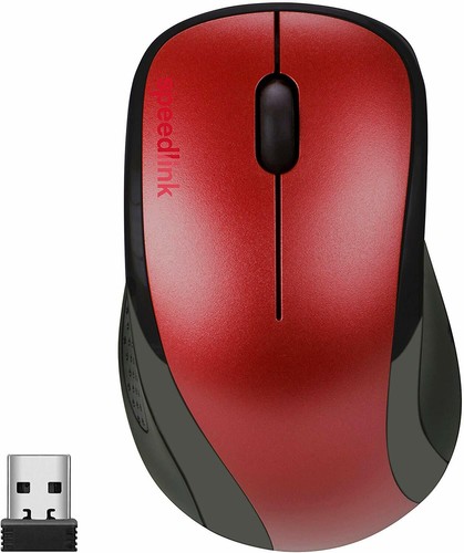 Speedlink Pc Maus + Mauspad USB Wireless für Notebook PC Kabellos Funk Mouse - Bild 6 von 40