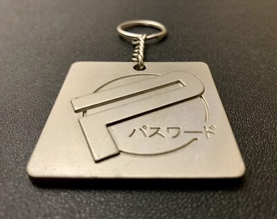   OG Vintage JDM Metal Password Keychain   Rare Civic CRX EF8 EF9   Last One!