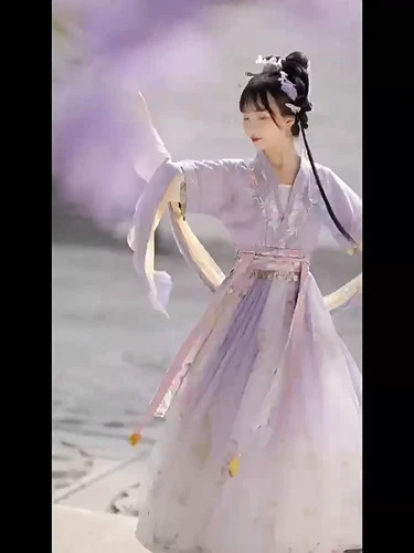 Cosplay Hanfu Dress Chinese Ancient Traditional Women Set Carnival Fairy Costume - Picture 3 of 20