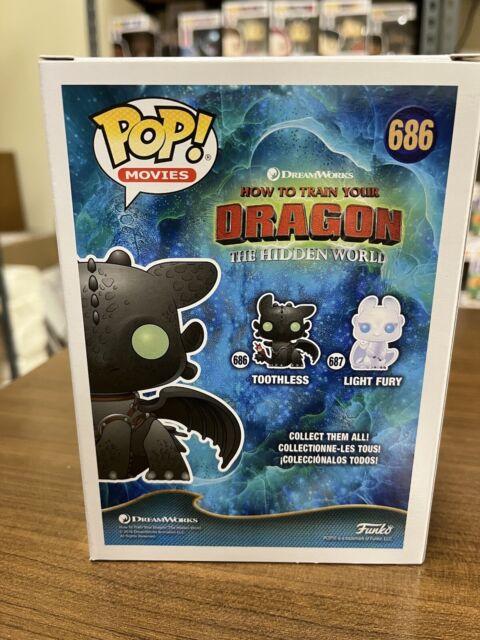 NEW Funko POP! Toothless 686 How to Train Your Dragon DreamWorks CQ9622