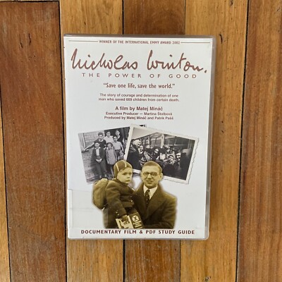 Nicholas Winton The Power of Good DVD 2006