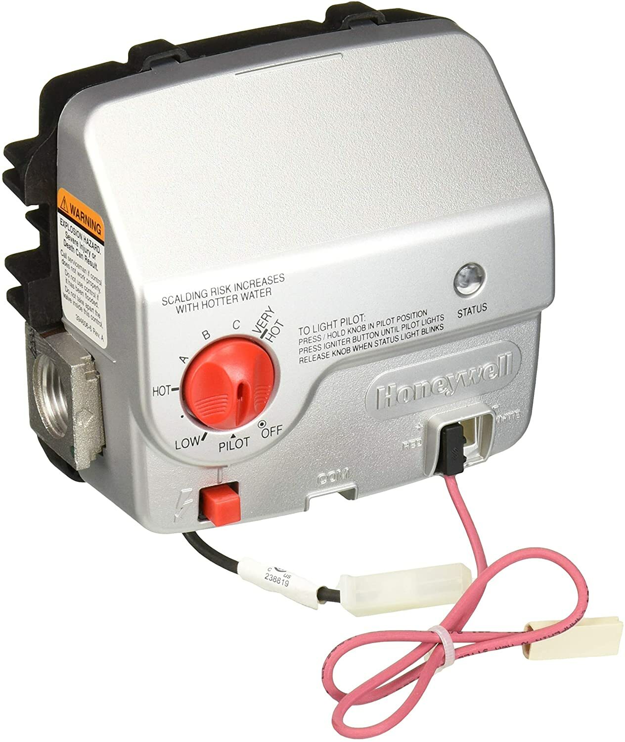 Honeywell WT8840A1500 Water Heater Gas Valve for Bradford White  415-52907-02 | eBay