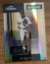2004 - PLAYOFF PRESTIGE - X-TRA BASES BLACK - MIKE CAMERON - 178 - /75