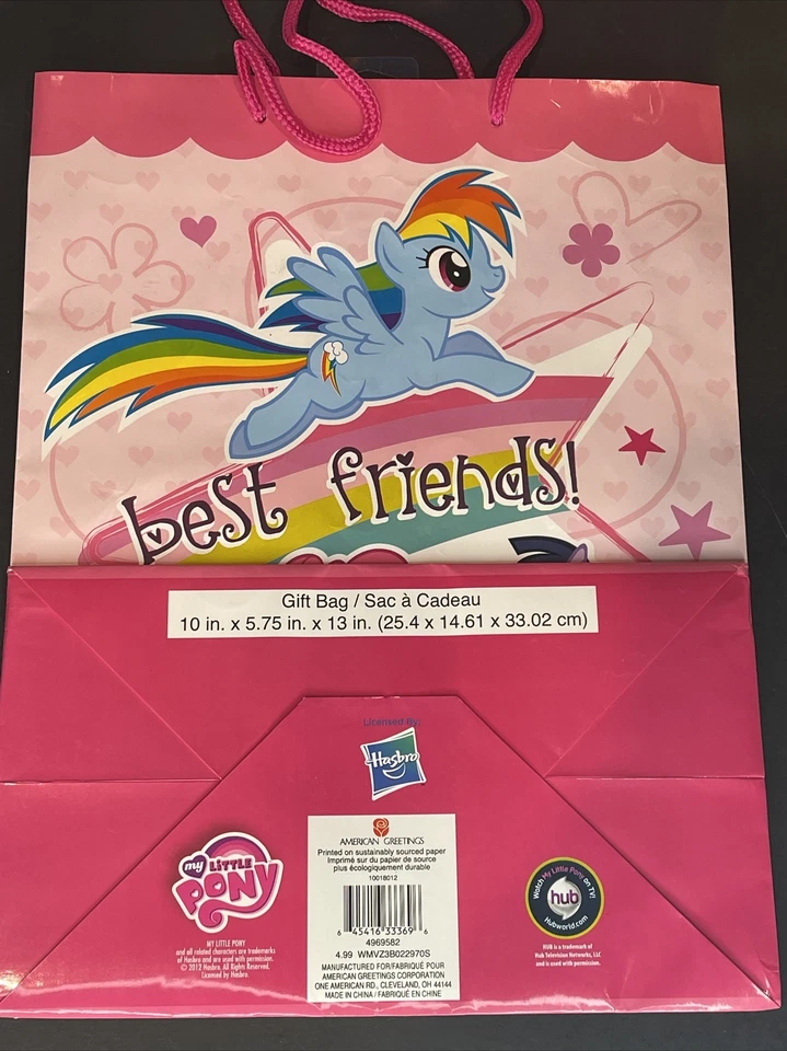 Lote de bolsas y pegatinas American Greeting - My Little Pony y bolsas de colección Foto 3 de 4