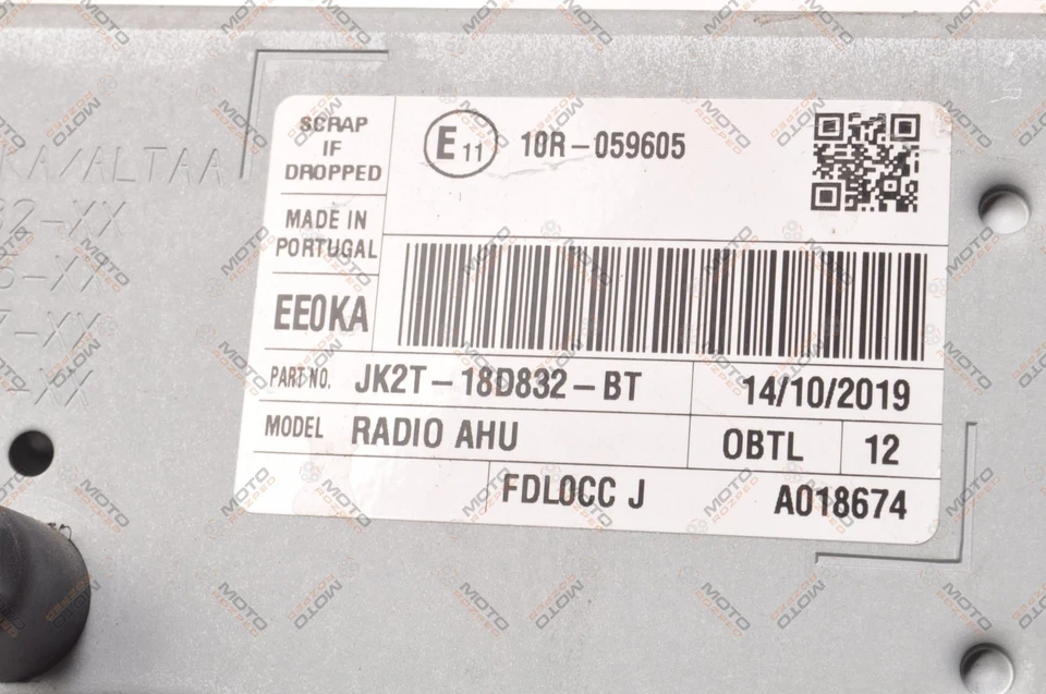 FORD TRANSIT VIII MK8 V363 EcoBlue 130PS Radio Autoradio JK2T-18D832-BT - Bild 2 von 4