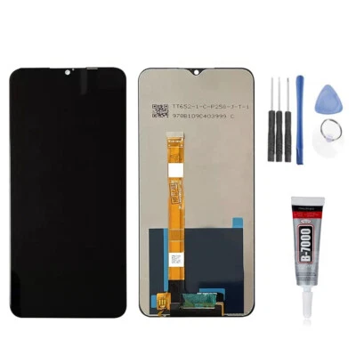 CINQ TEQ Ecran LCD Remplacement Realme 7i et Realme Nazro 20 (RMX2193)+ Kit