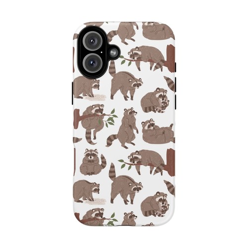 Raccoon Forest Phone Case - Cute Woodland Design, Animal Lover Gift - Dual Layer - Picture 14 of 177