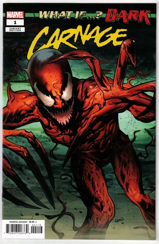WHAT IF DARK CARNAGE #1- 1:25 GREG LAND VARIANT- MARVEL