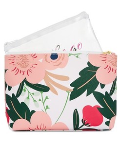 twelvenyc clear floral tote